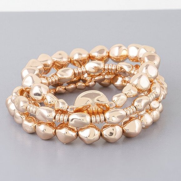 Multi Stone Beaded Bracelet - Picture 2 of 4